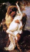 Alexandre Cabanel Nymphe et Saty Norge oil painting reproduction